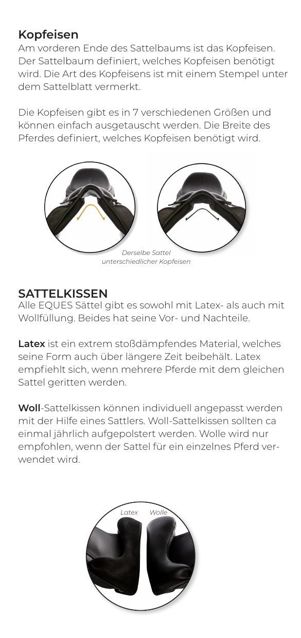 Eques-Broschüre „Der Sattel", Seite 3 von 6
